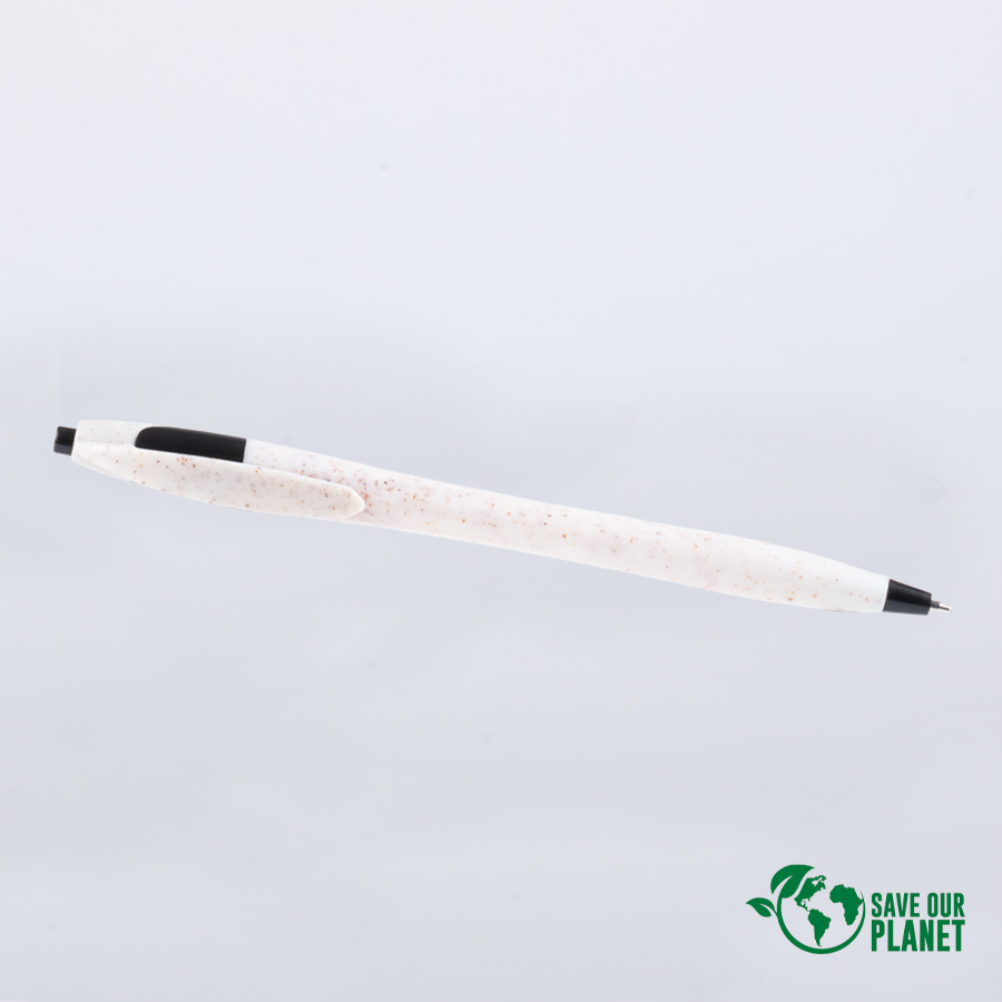Bolígrafo de Fibra de Trigo con tinta azul