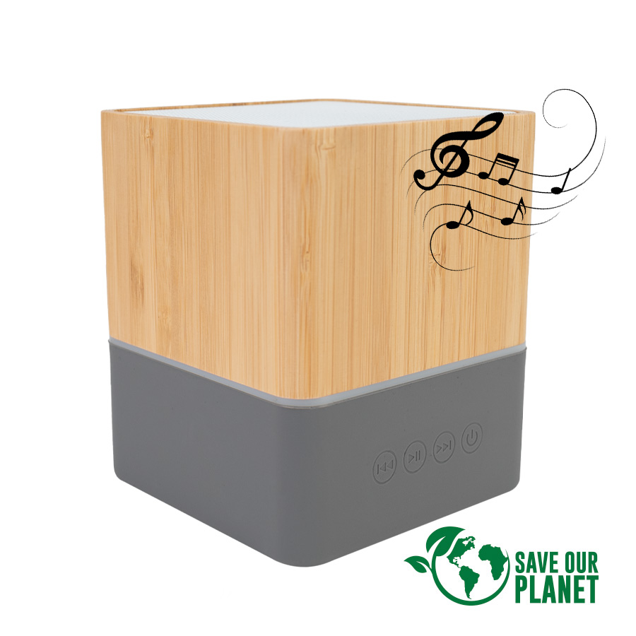 Parlante Altavoz grande de Bamboo "GREAT"