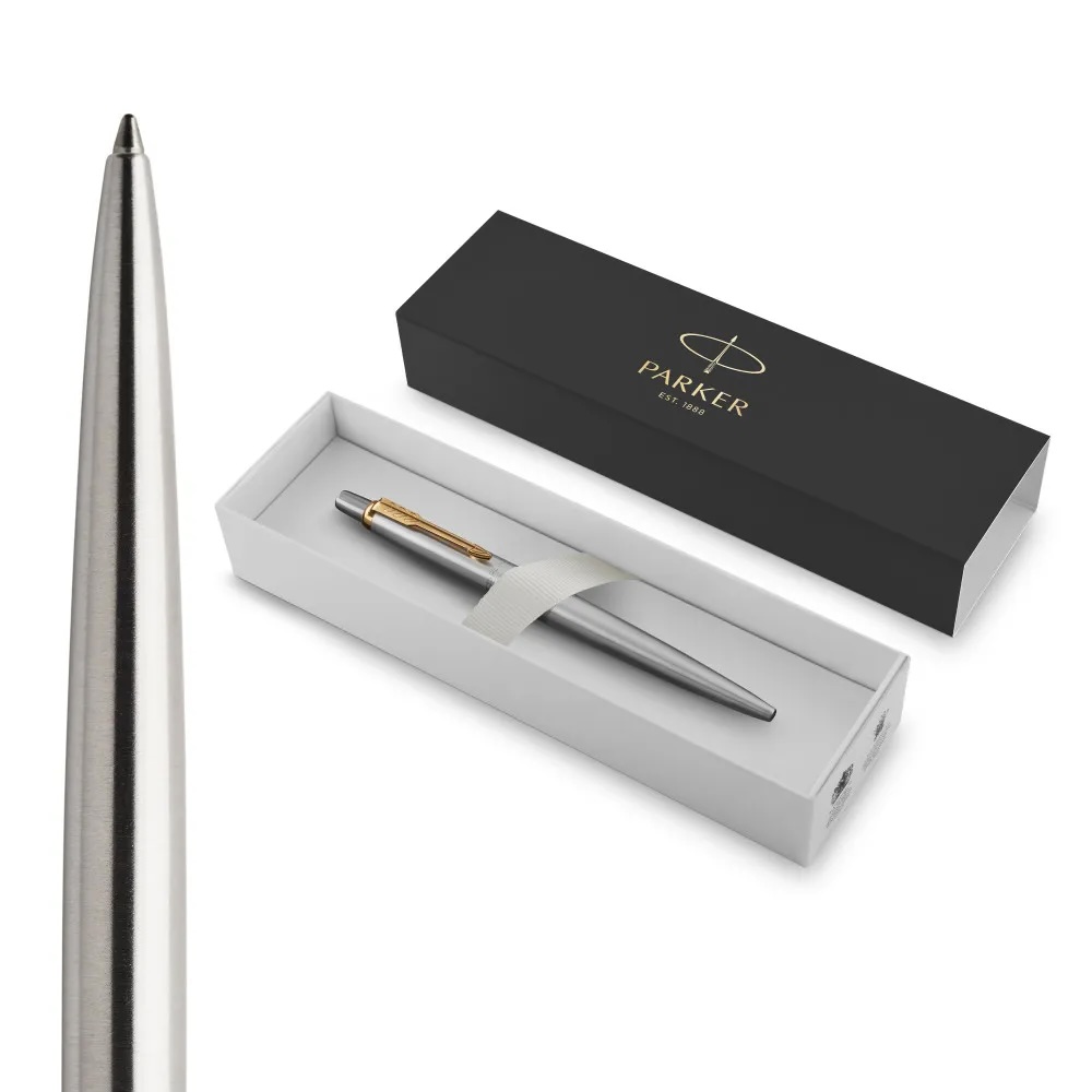 Bolígrafo Jotter Parker acero inoxidable acabado oro