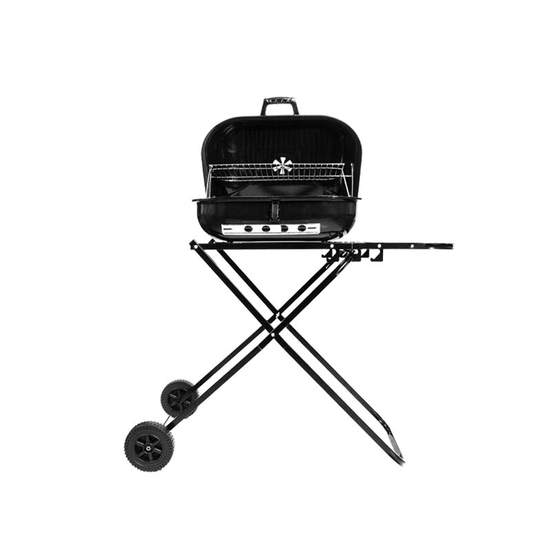 Parrilla plegable con Ruedas