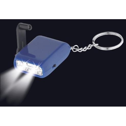 Llavero-Linterna LED Dínamo
