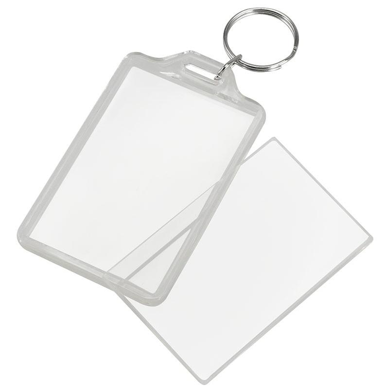 Llavero Grande con Porta-Foto Acrílico