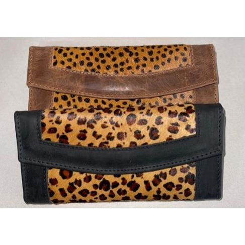 Billetera Mujer Triple Piel