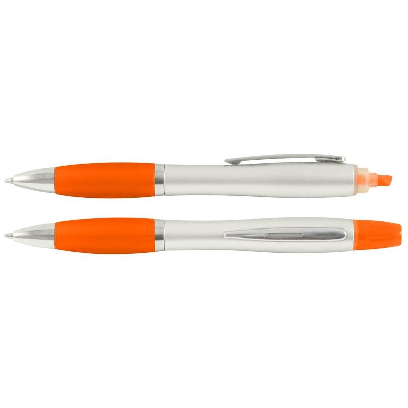 Bolígrafo con Destacador Wind Satin