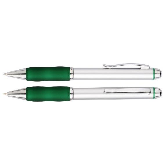Bolígrafo Plástico Qasar Silver