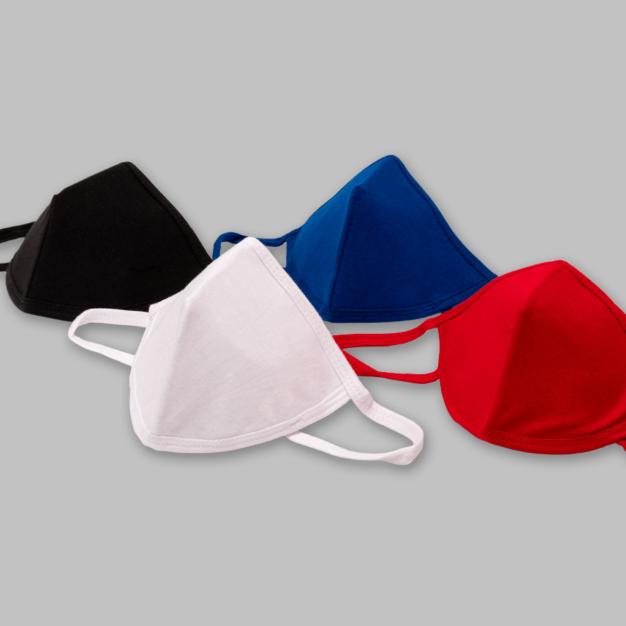 Mascarilla de 1 capa 100% Algodón, para niños