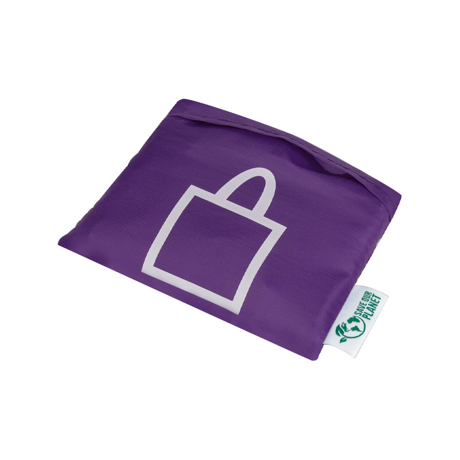 Bolsa de compras plegable en tela RPET