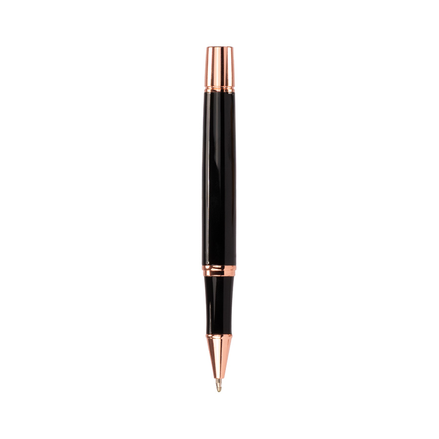Set de Escritura "THORTON" negro con detalles encobrizados.