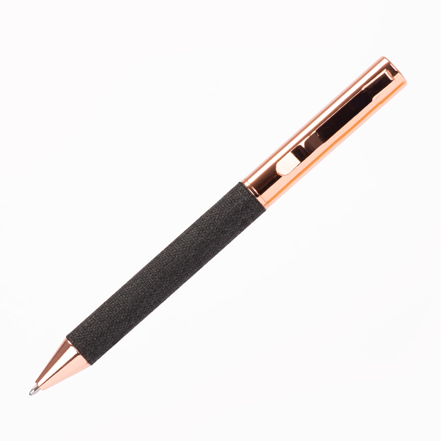 Set de Regalo "MINE" negro con detalles encobrizados.