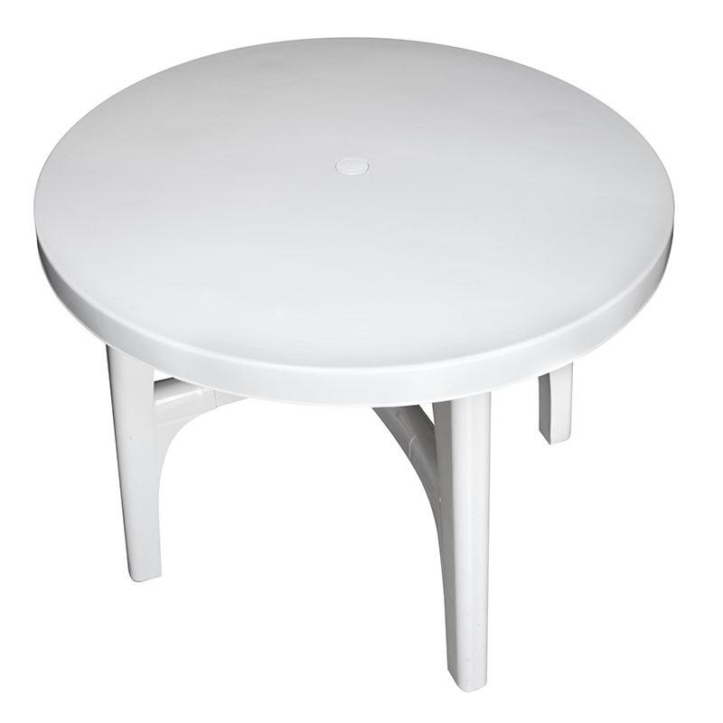 Mesa Plástica Redonda