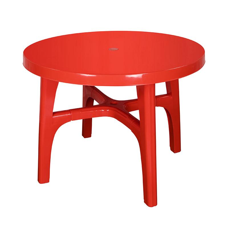 Mesa Plástica Redonda