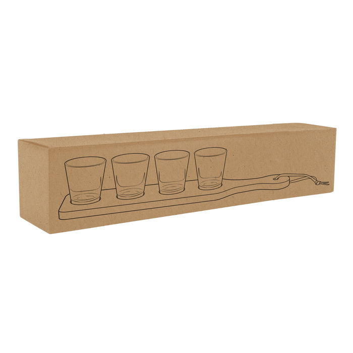 Set de vasos tequileros "TOC TOC"