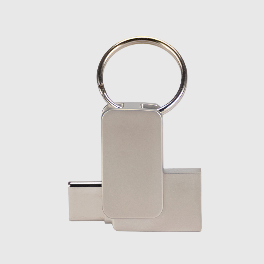 USB 3.0 Mini-Pendrive "Giro" de Acero inoxidable 16GB