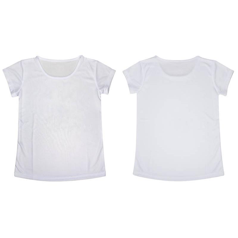 Polera Manga Corta Poliéster Mujer