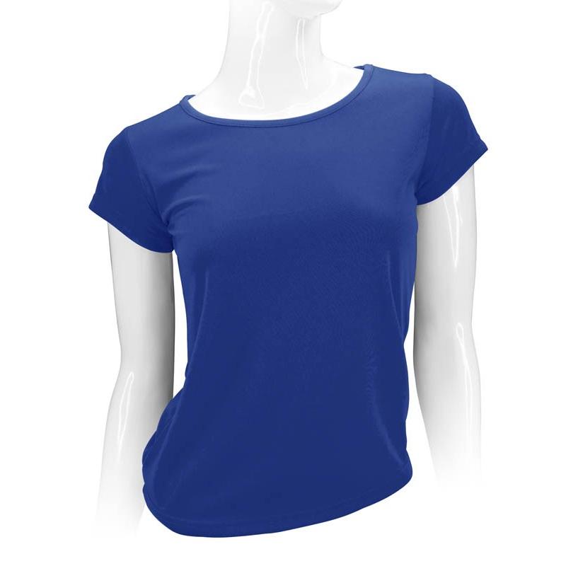 Polera Manga Corta Poliéster Mujer