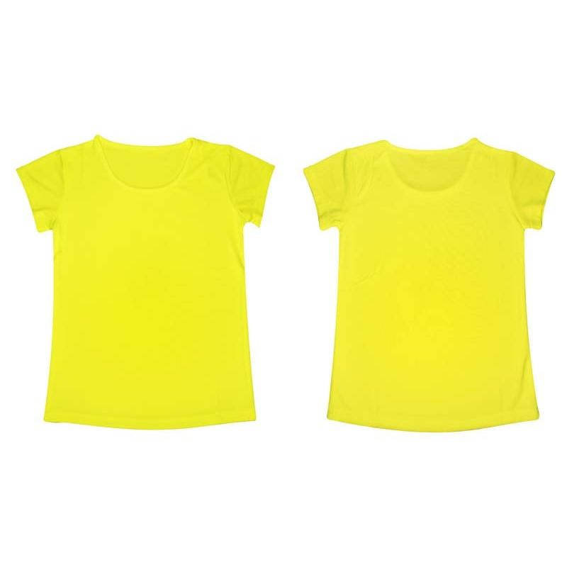 Polera Manga Corta Poliéster Mujer