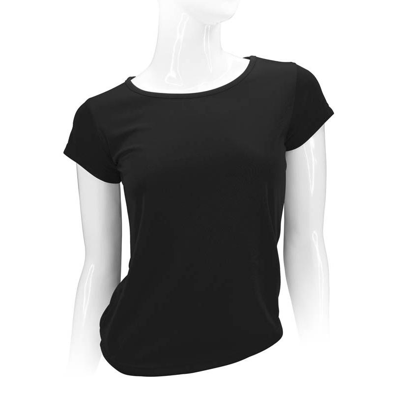 Polera Manga Corta Poliéster Mujer