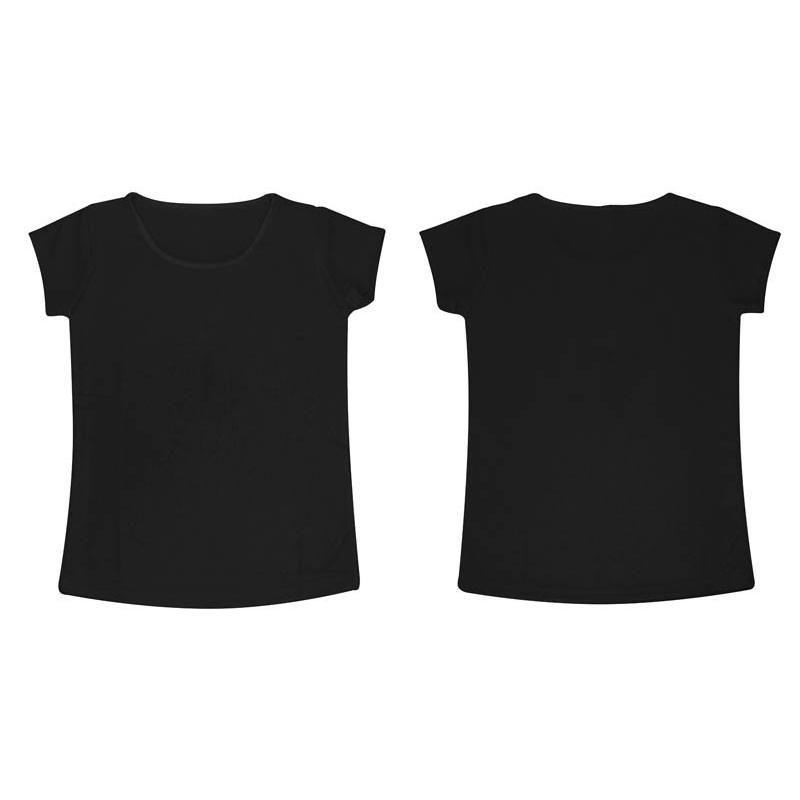 Polera Manga Corta Poliéster Mujer