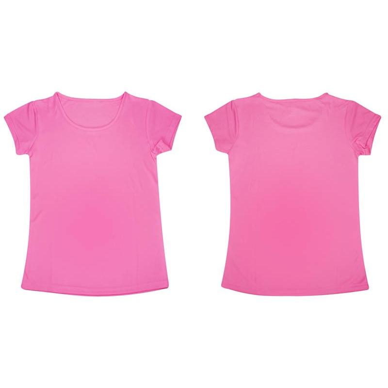 Polera Manga Corta Poliéster Mujer