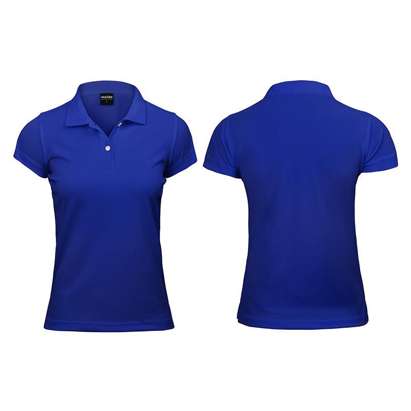 Polera Poliéster Mujer con Cuello