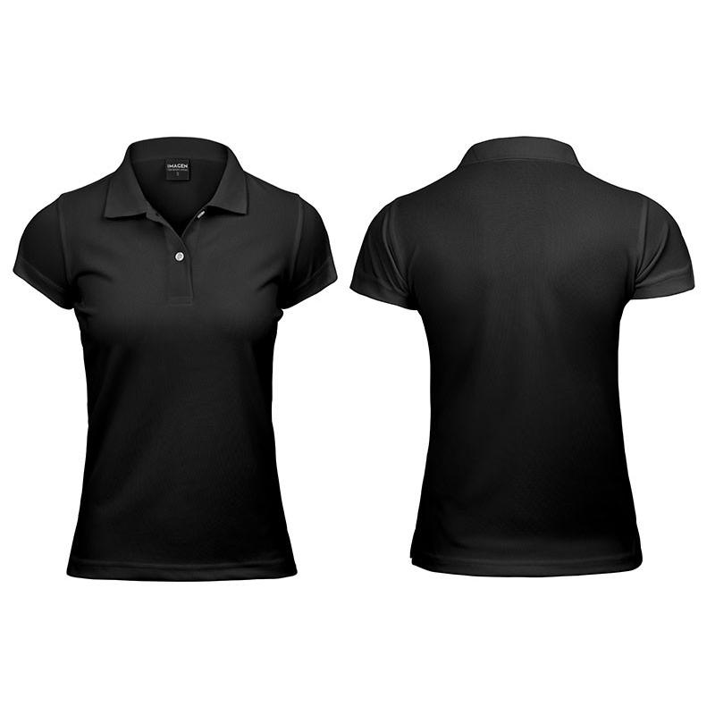 Polera Poliéster Mujer con Cuello