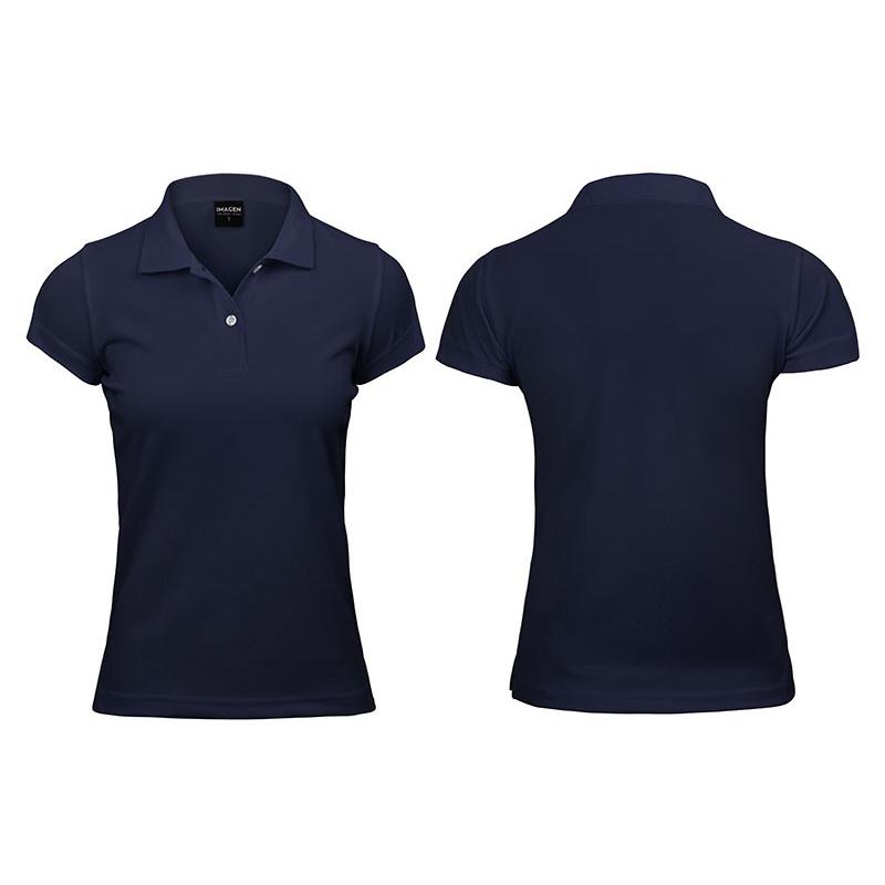 Polera Poliéster Mujer con Cuello
