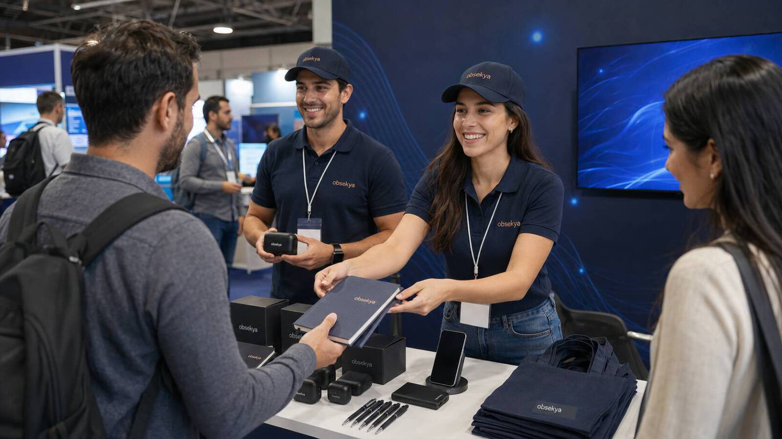 Entrega de regalos corporativos Obsekya