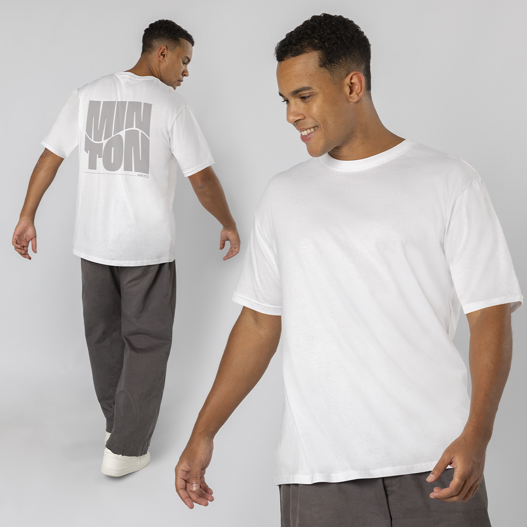 Camiseta Adulto Oversize Minton