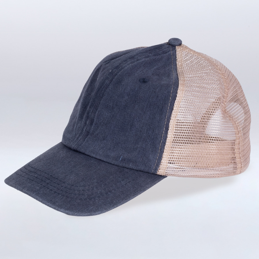 Deluxe Gorro Jockey Mesh «JEANS»